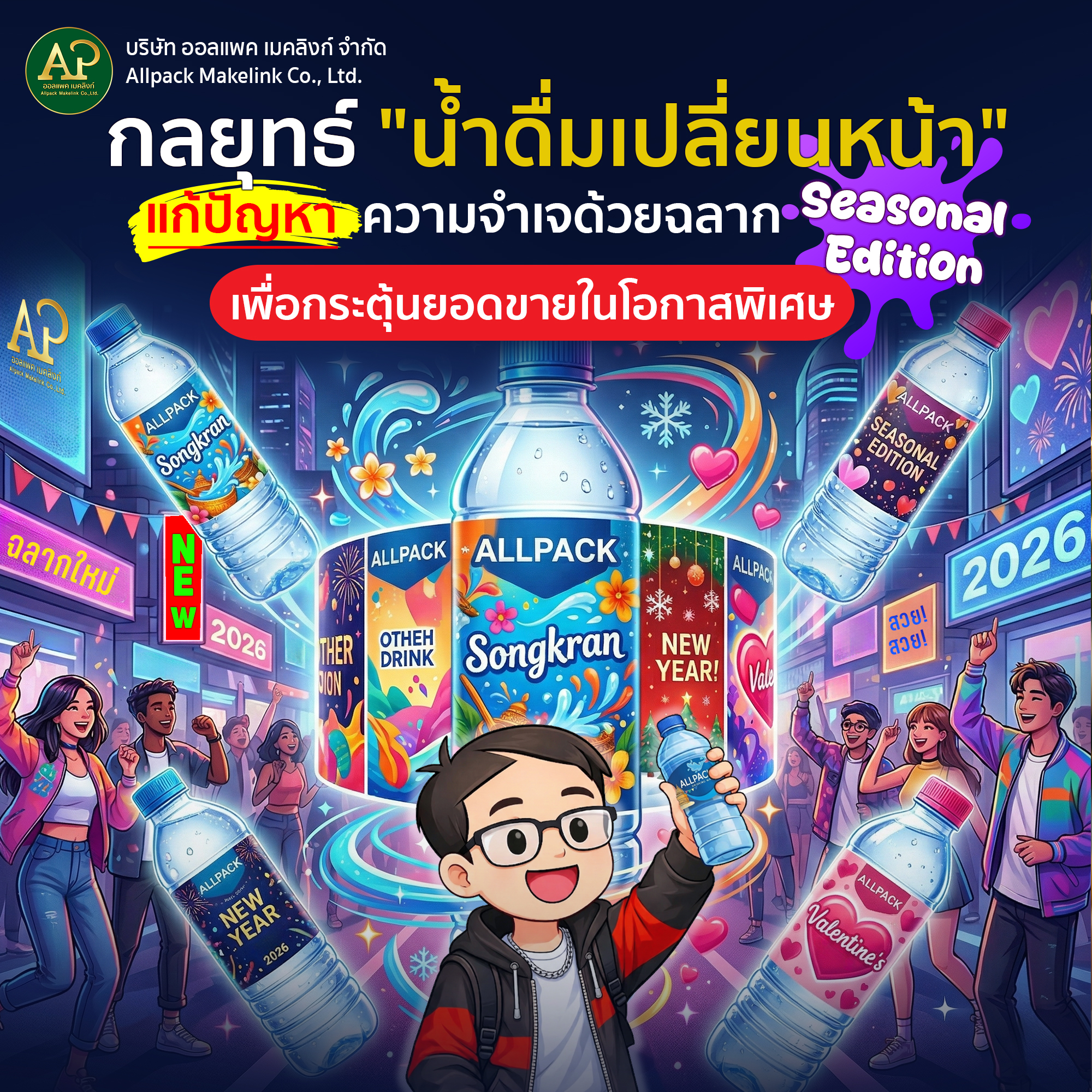 Article 23 Strategies for Revamping Bottled Water Overcoming Monotony with Seasonal Edition Labels to Boost Sales on Special Occasions